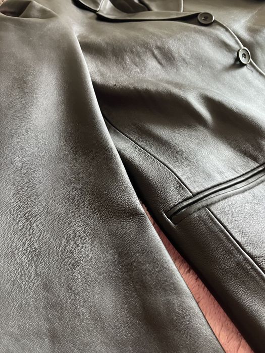 Шкіряний піджак