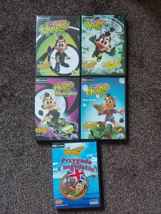 Stare gry komputerowe Agent Hugo