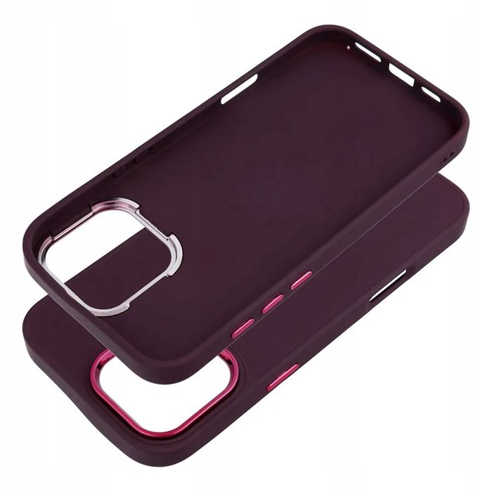 Etui Futerał FRAME do IPHONE 16 Pro Max fioletowy