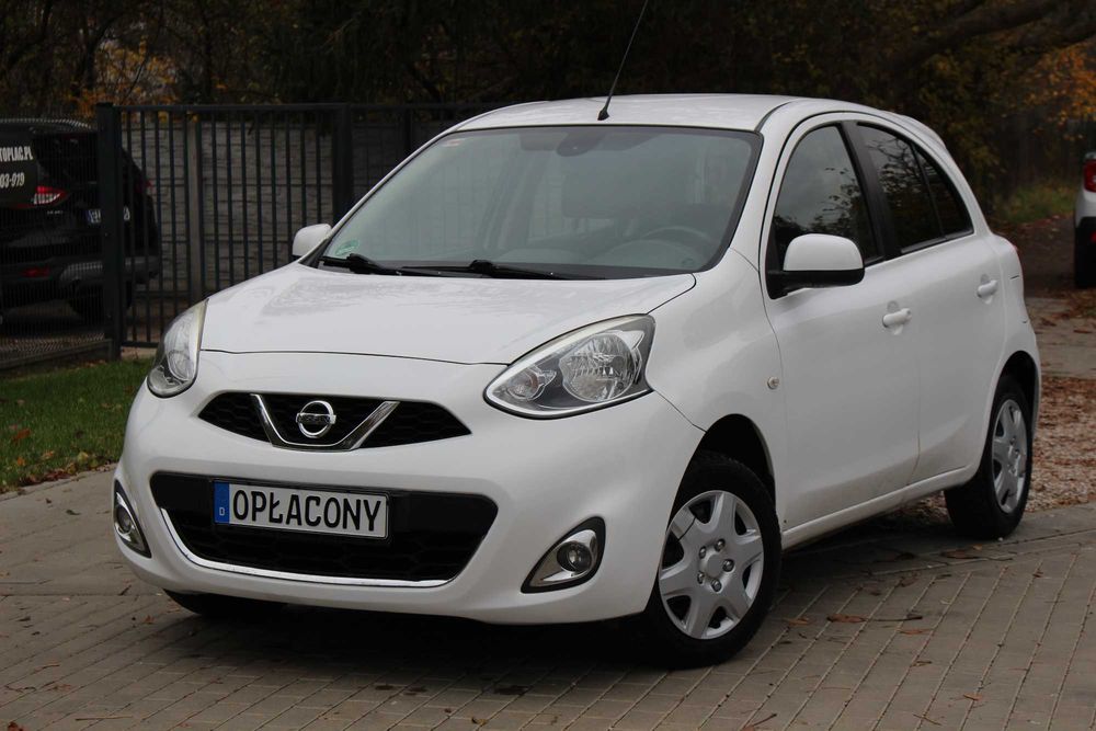 Nissan Micra_2014rok_1.2 benzyna_klimatronik_BLUETOOTH_Grzane_Fotele_MAŁY PRZEBIEG