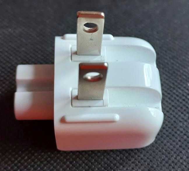 Адаптер для блока зарядки Apple Macbook, iPad (US) ОРИГИНАЛ