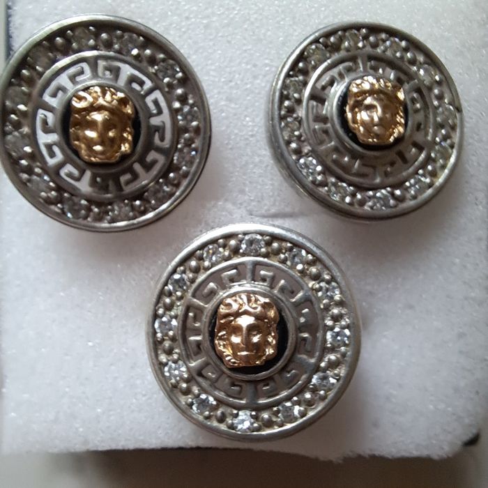 Сережки та каблучка срібні