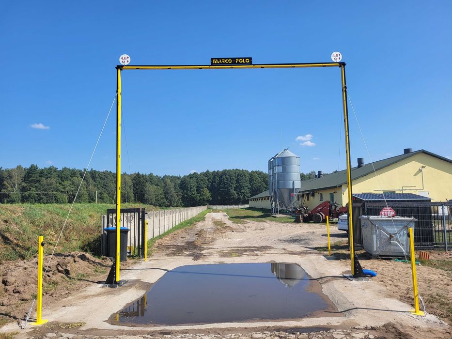 Bramka Dezynfekcyjna Kurtyna Brama Bioasekuracyjna System Dezynfekcji