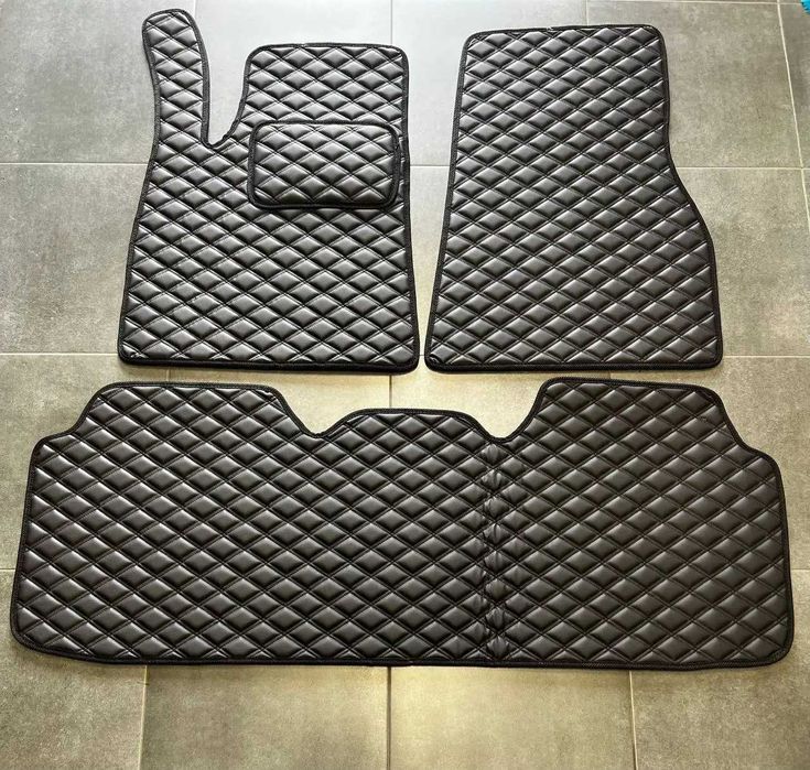 Коврики із екошкіри для Tesla Model Y\Model 3\Model S\Model X\еко кожа