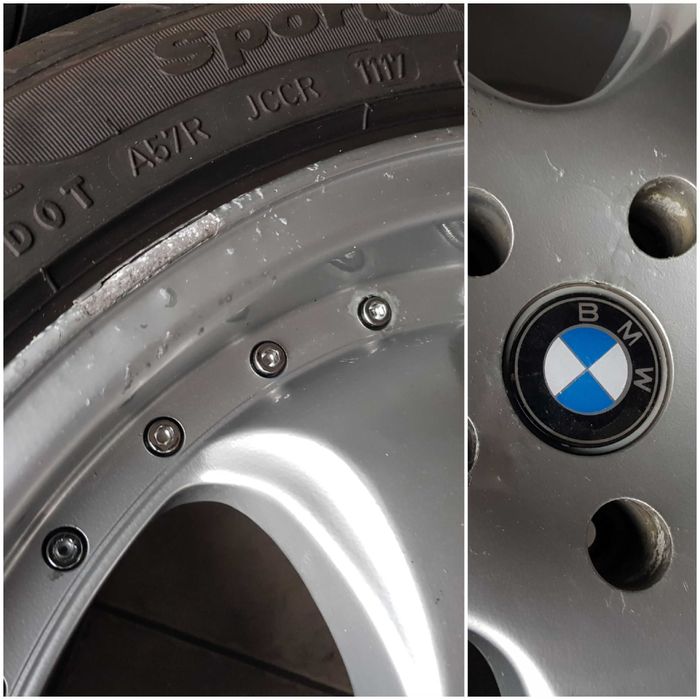 Felgi koła FK BMW 3 e90 e91 e36 e46 8x17 et35 5x120 Fulda 225/45/17