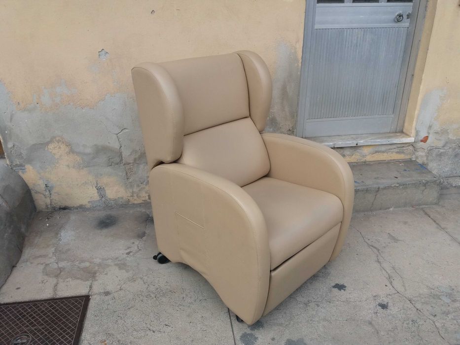 Cadeirão Geriátrico sofá Sénior poltrona reclinável Relax Novo