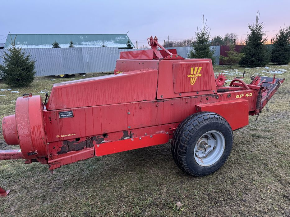 Велгер WELGER AP42 Тюкопрес Прес підбирач Пресс-подборщик (AP400,430)