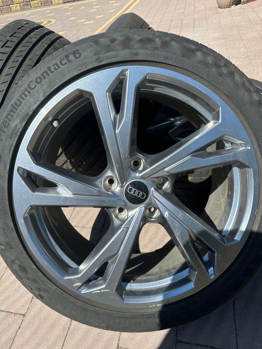 Диски Різноширокі R20 5/130 +Літні шини Audi E-tronGT RS Q7 Touareg