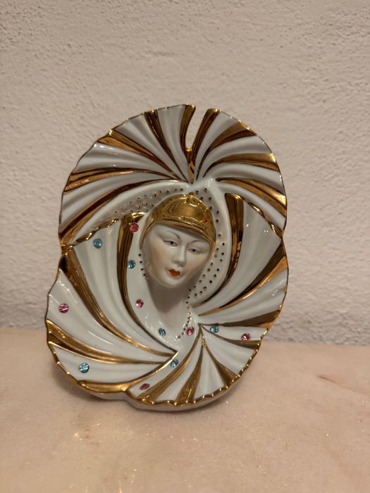 Porcelana Limoges Swarovski crystals
