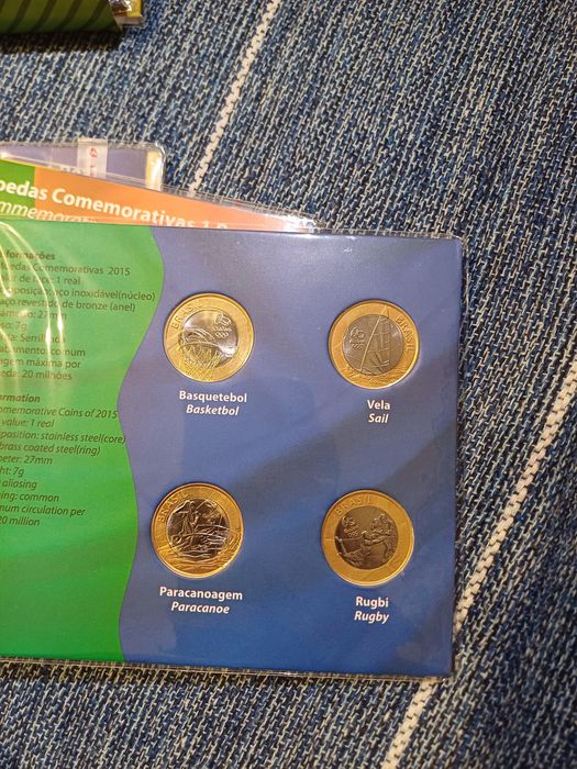 Moedas RARAS Olimpíadas Rio 2016