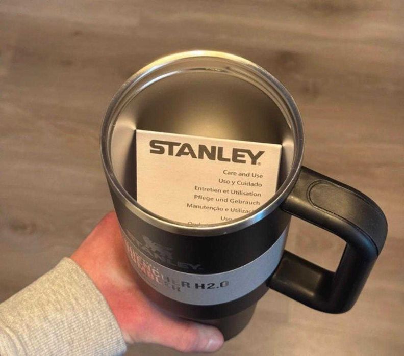 STANLEY czarny kubek NOWY oryginalny kubek termiczny 1,18L