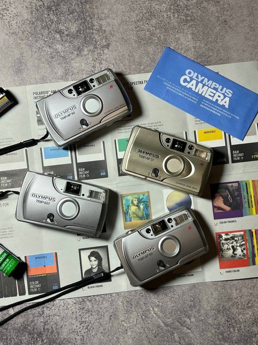 Olympus Trip Af 60 с чехлом