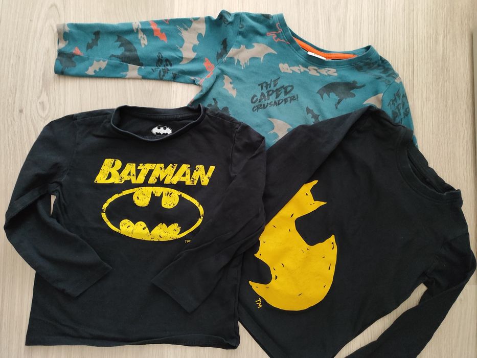 Bluzka bluzeczka koszulka Batman Sinsay 110 cm