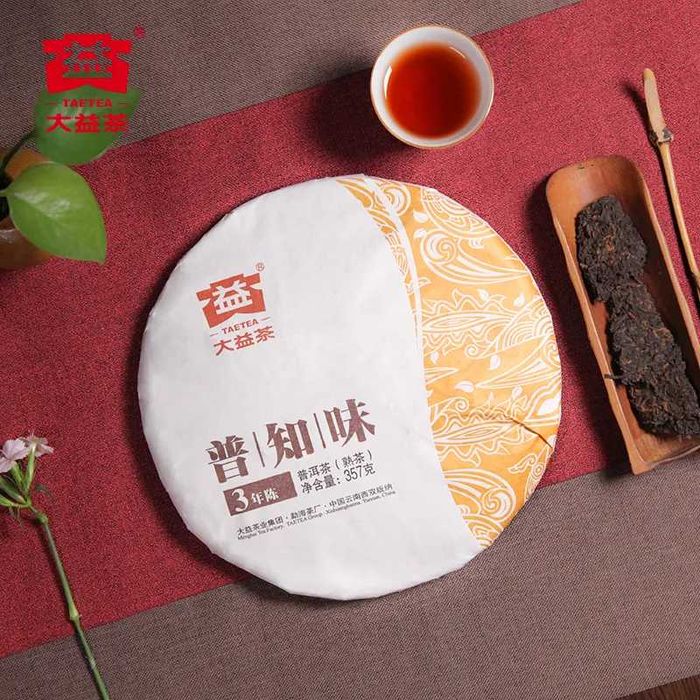 шу пуэр TAETEA Pu Zhi Wei 2021 MD 357g nC346