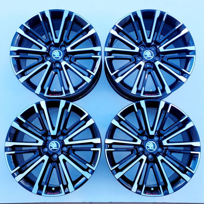 nowe felgi 19 skoda rs superb octavia kodiaq karoq enyaq oe oryginalne