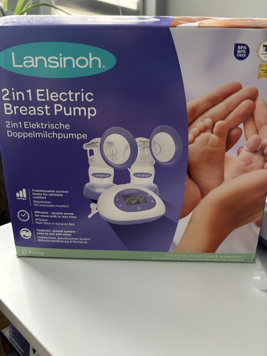 Laktator Lansinoh 2in1 GWARANCJA do 03.2028