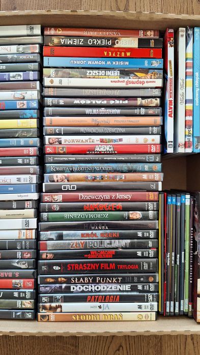 Super filmy na DVD - używane i nowe w folii - kolekcja 80 tytułów