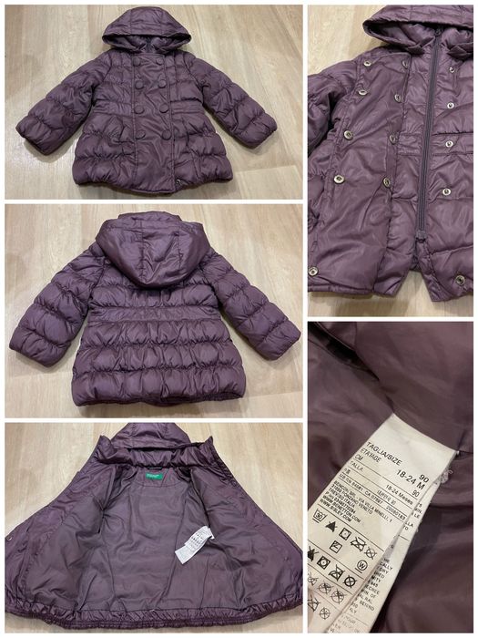 Термо Комбинезон детский на девочку розовый пудра H&M 80 86 92 ромпер