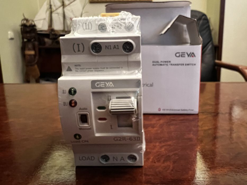 Автомат вводу резерву GEYA G2R-2P63A (однофазний)  i G2R-4P,63A