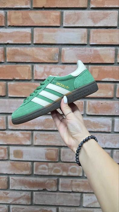 Кросівки Adidas Spezial Handball Preloved Green/White premium