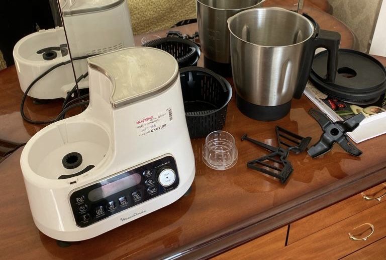 Кухонний комбайн Moulinex Click Chef HF452110 білий