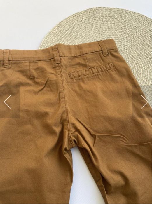 Коричневі брюки hm, коричневі чиноси hm, коричневі штани hm 2-3, 98 см