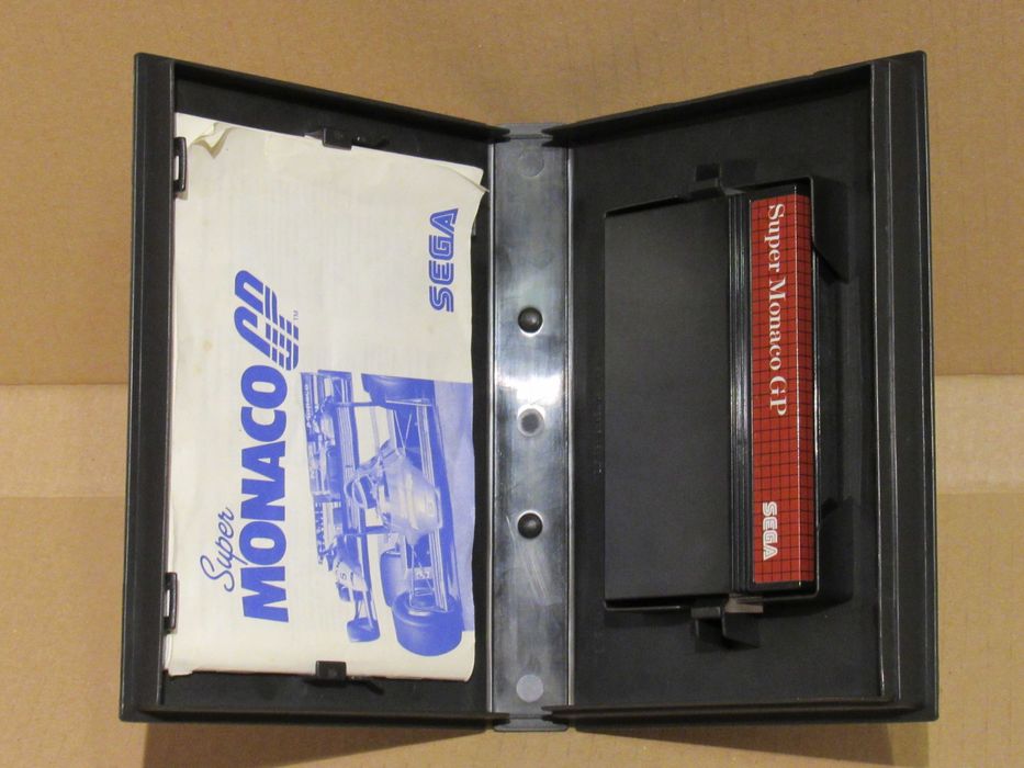 Jogo Sega Master System Super Monaco GP completo (#3)