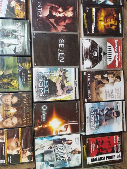 DVD filmes originais 50 unidades