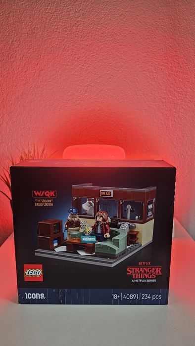 Lego Stranger Things Rádio Estação WSQK 40891