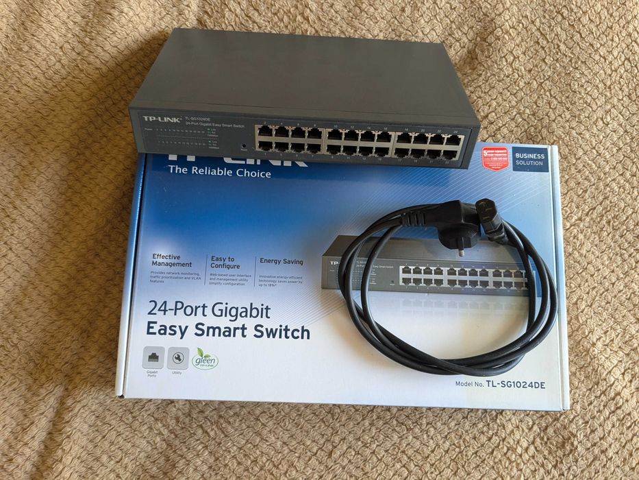 Комутатор TP-LINK TL-SG1024DE гігабітний, світч
