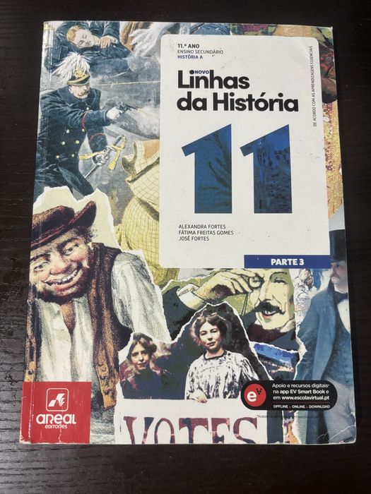 Manuais/Livros de História, Linhas da História, do 11 ano