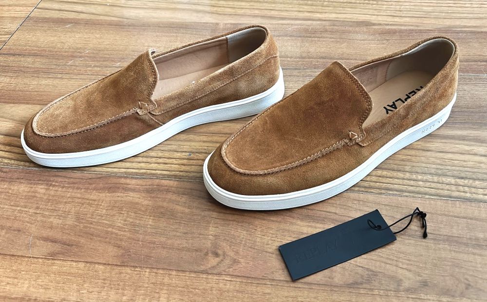 Nowe skórzane buty Replay