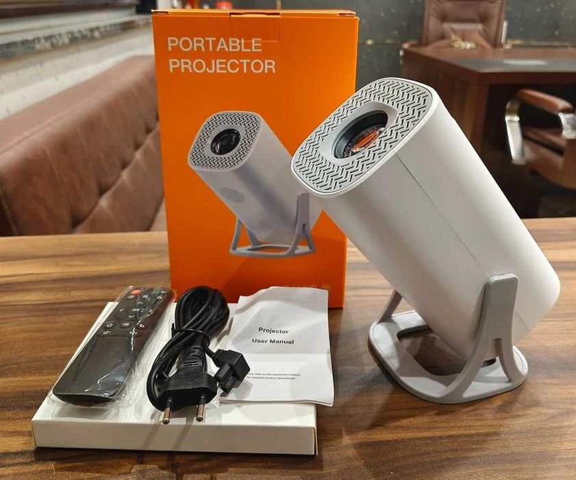 Проектор + игровая консоль 2-в-1 с wifi и bluetooth