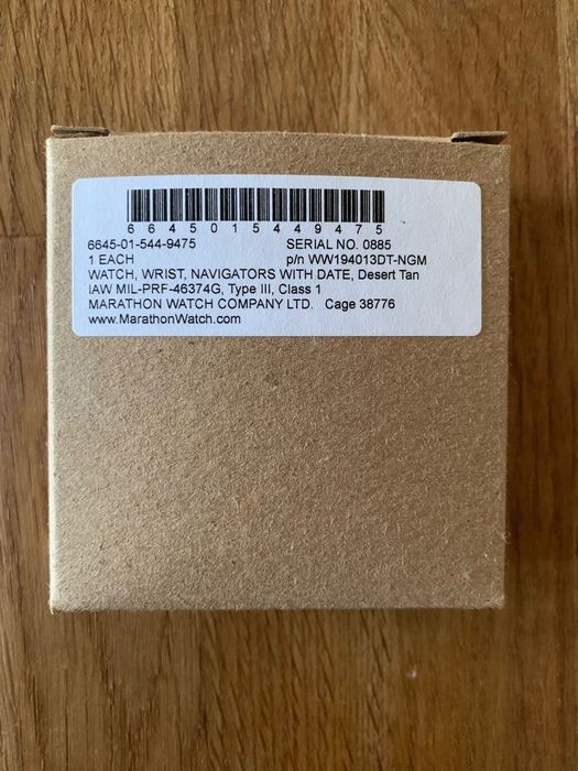 Marathon Navigator Desert Tan c/ Data 41mm