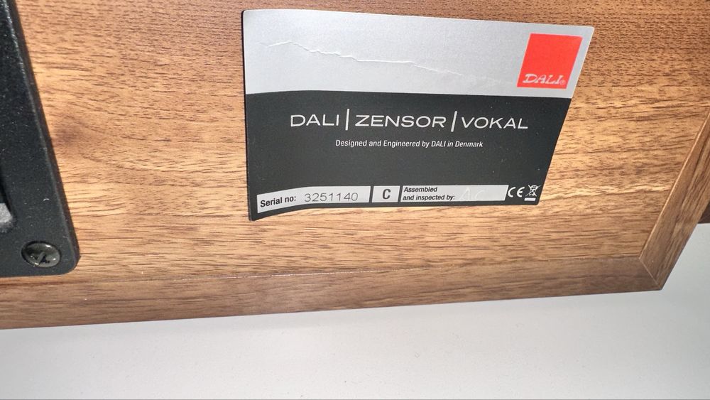 Monitory Dali zensor 1  Dali zensor vokal