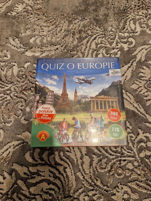 Quiz o Europie NOWY W FOLI
