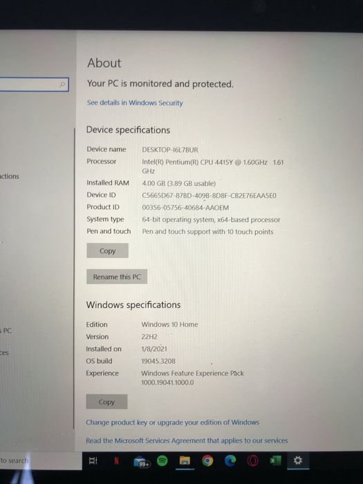 Microsoft surface Go 64gb