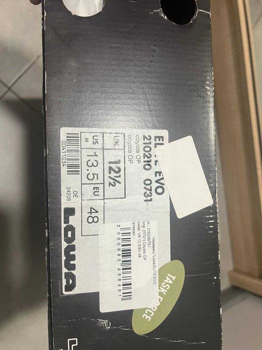 Військове взуття Lowa Elite Evo