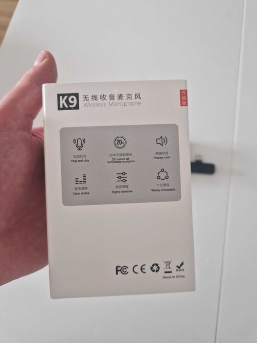 2x mikrofon bezprzewodowy krawatowy do androida