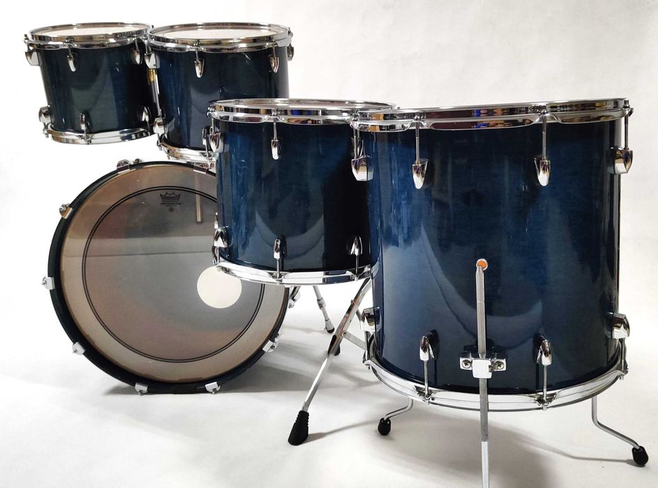 Yamaha Maple Custom Absolute Sea Blue 10,12,14,22" Made in Japan