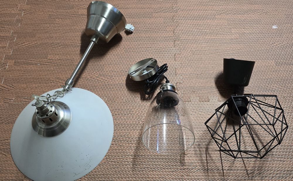 Conjunto de candeeiros de sala