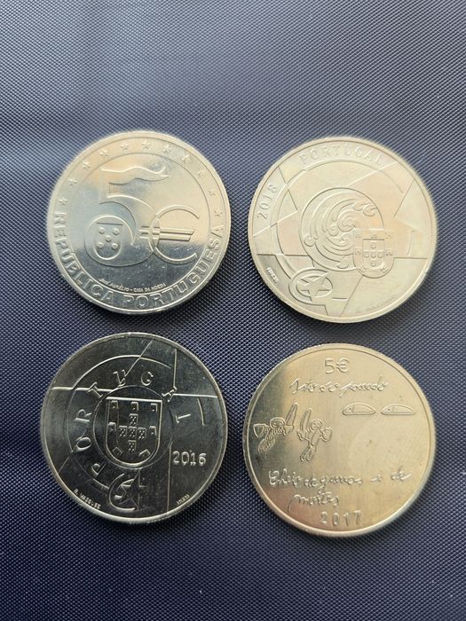 Moedas Comemorativas UNC Portugal