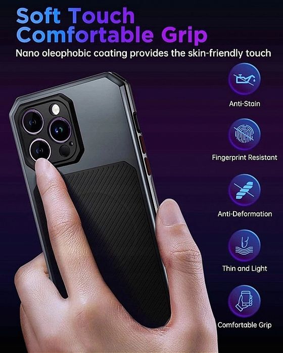 Metalowe Plecki, Etui Do Iphone 14 Plus Folia Folia Ochronna Na Ekran