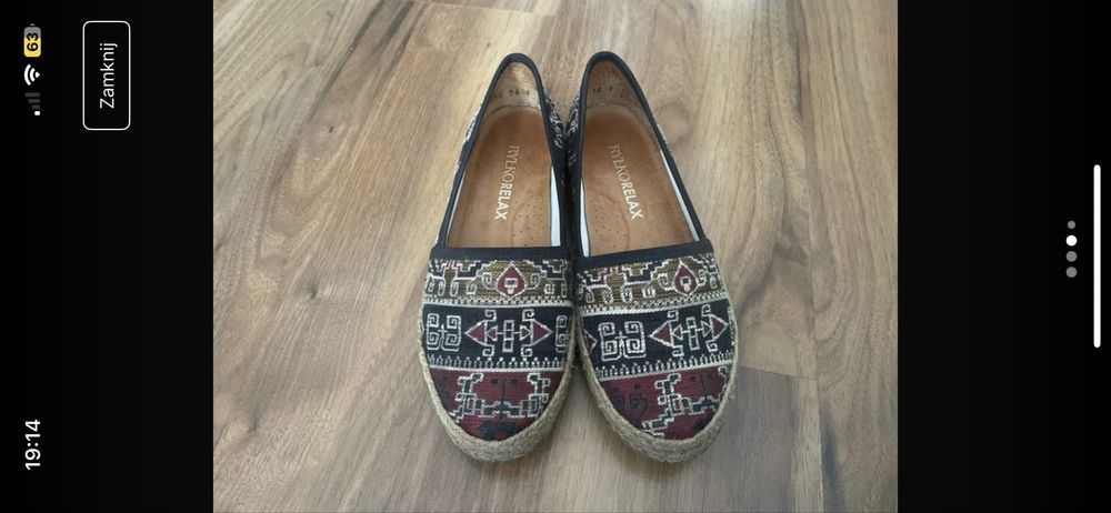 Espadryle nowe 36