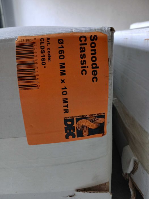 Przewód przewody elastyczne izolowane wentylacyjne Sonodec Classic