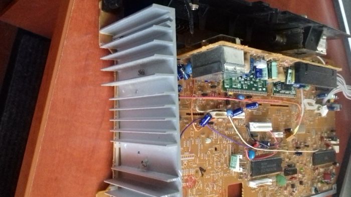 плата видеомагнитофона JVC (оригинал)