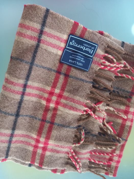 Burberrys szalik wełniany unisex