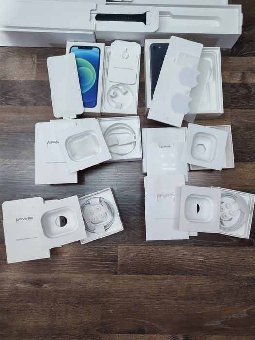Продам упаковки apple iphone, watch, ipad, airpods.
Ко