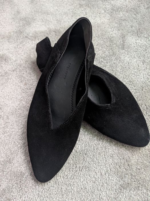 Baleriny czarne, nowe 37