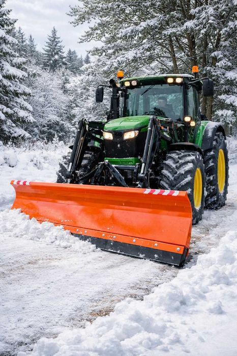 Pług do śniegu prosty do TURA/TUZ/WÓZEK WIDŁOWY 150/200/250/300